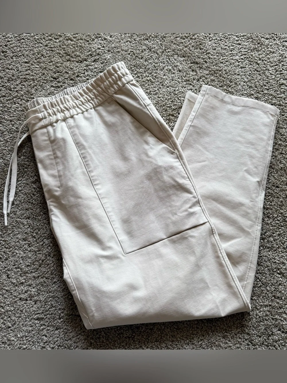 lululemon athletica Men's Cream Utility Pants